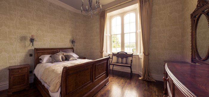 Alcock Suite Bedroom 2 at Wilton Castle