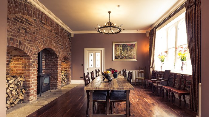 Alcock Suite Dining Room at Wilton Castle