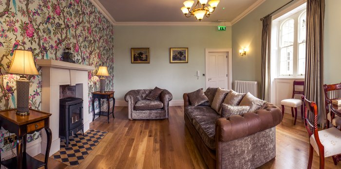 Butler Suite Sitting Room at Wilton Castle