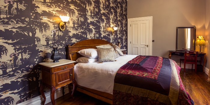 Furlong Suite Bedroom at Wilton Castle