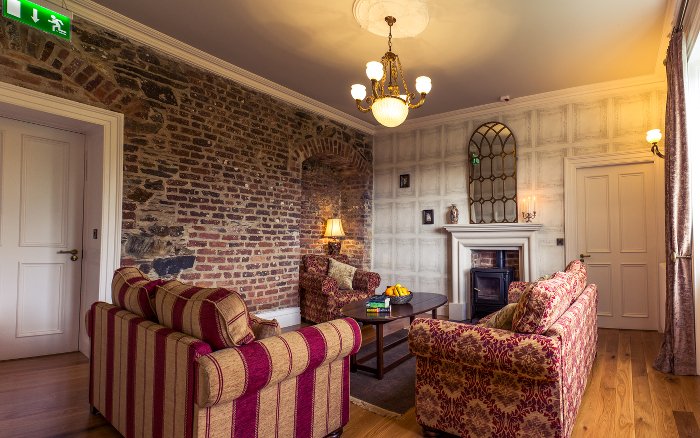 Thornhill Suite Sitting Room at Wilton Castle